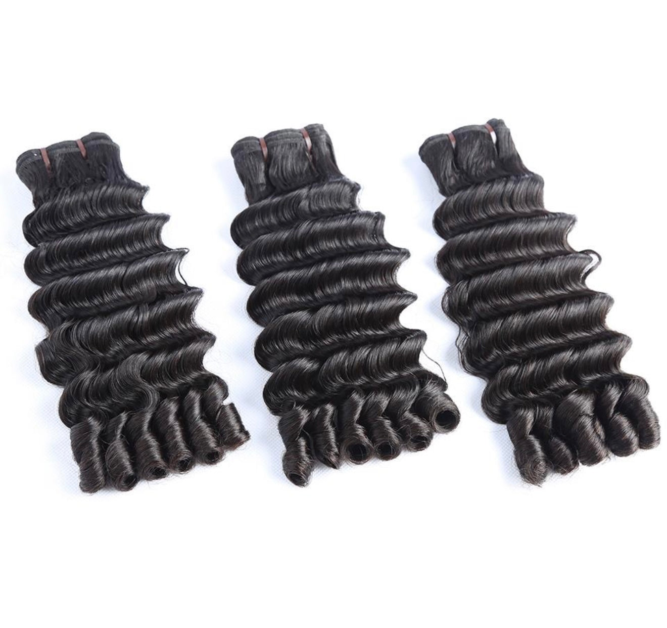 3 Burmese Curly Bundles